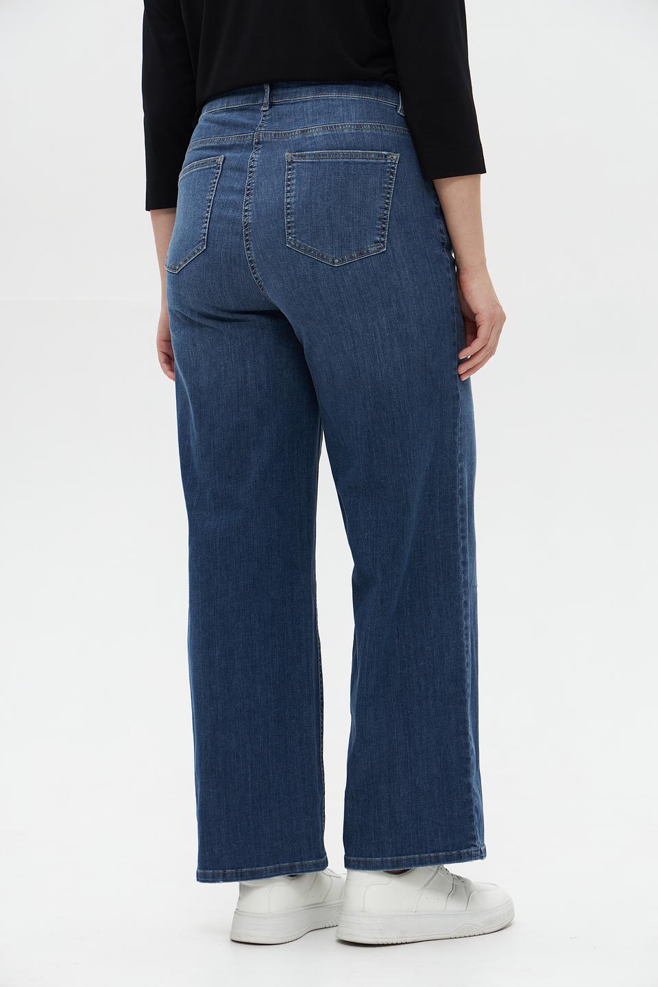 Джинсы Frapp клеш синие