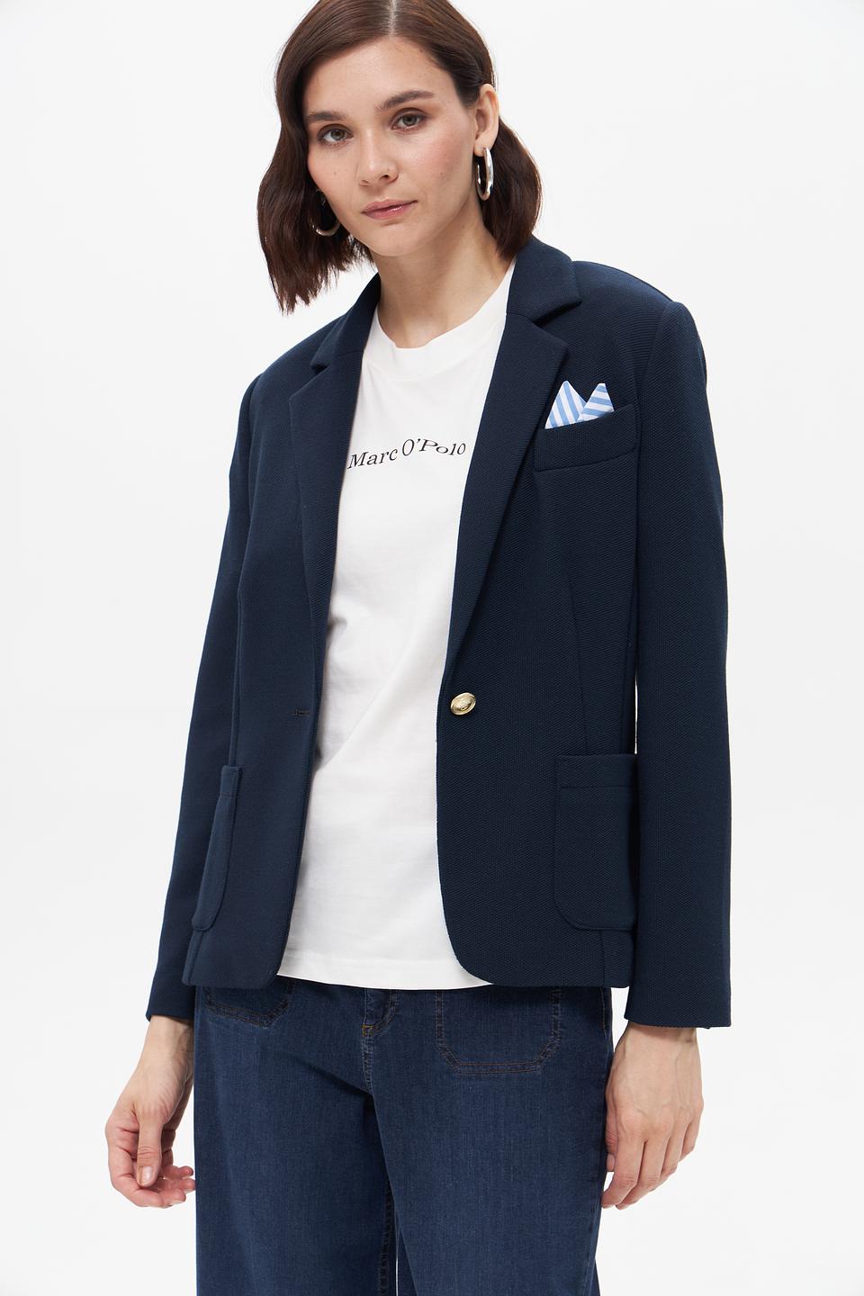 Жакет Betty Barclay приталенный синий