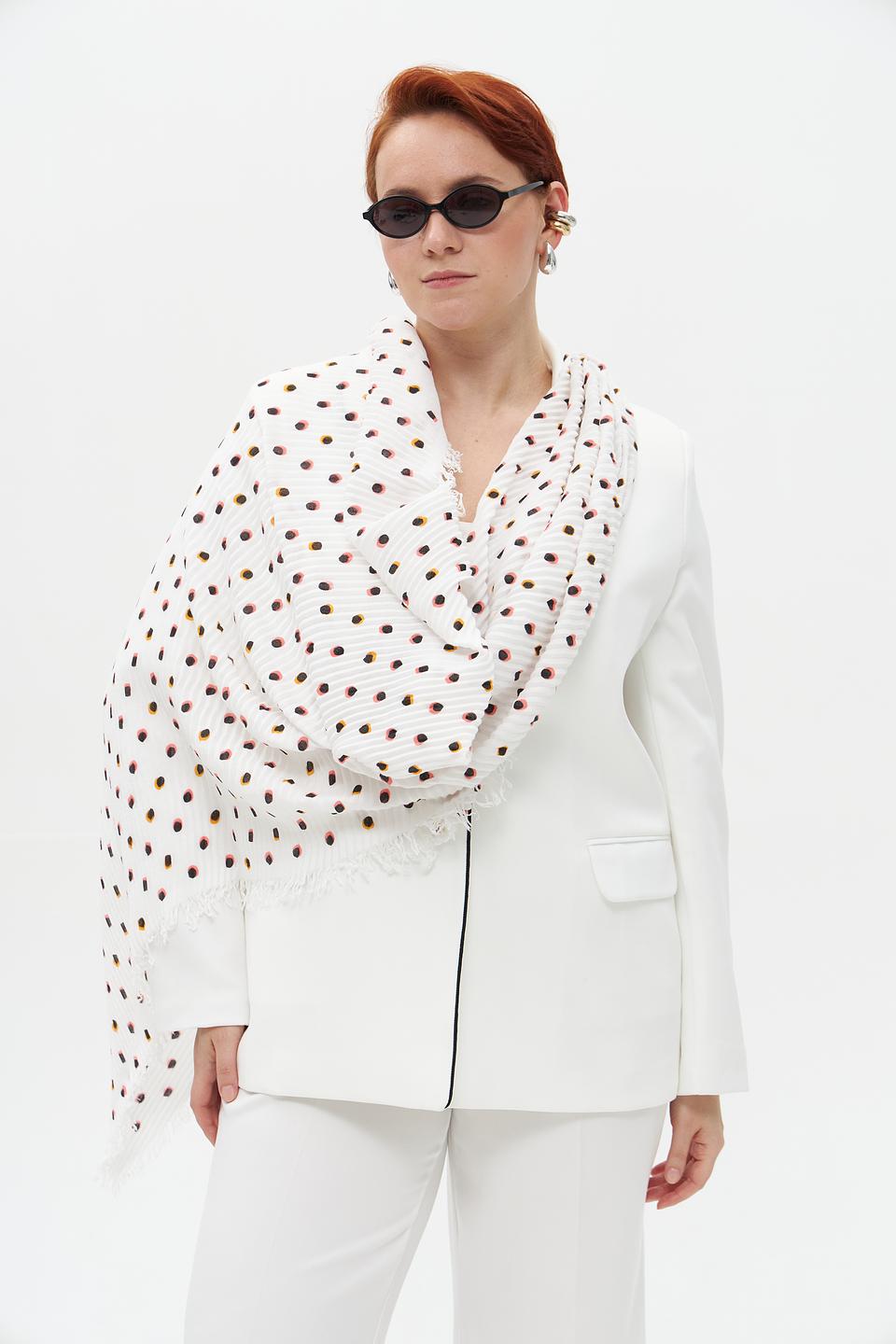 Шарф Marc Cain в горошек