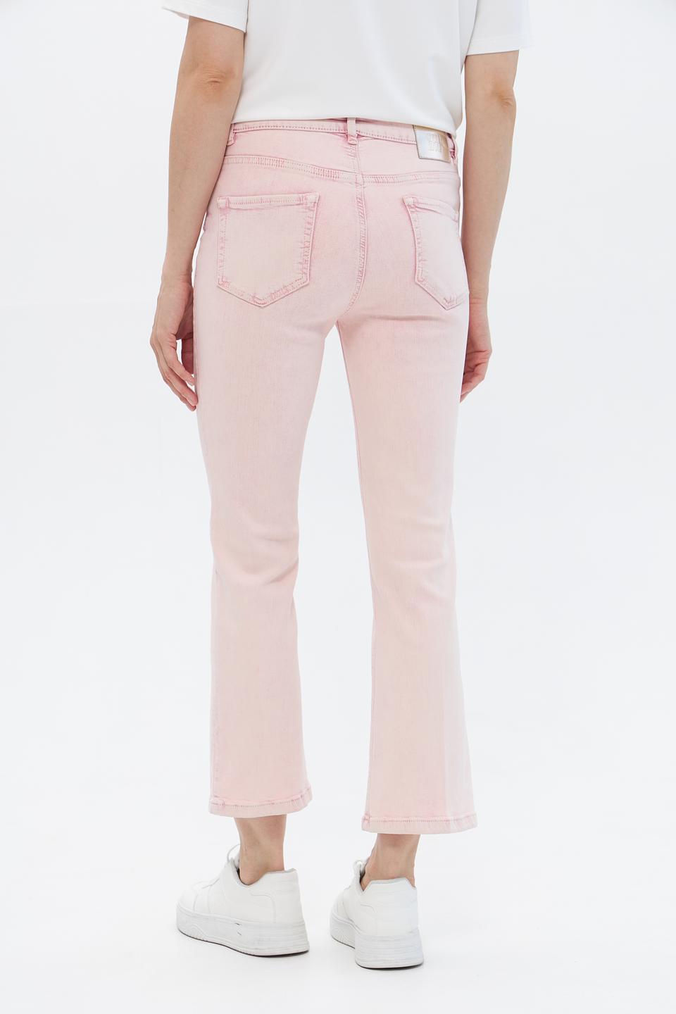 Джинсы Oui розовые прямые