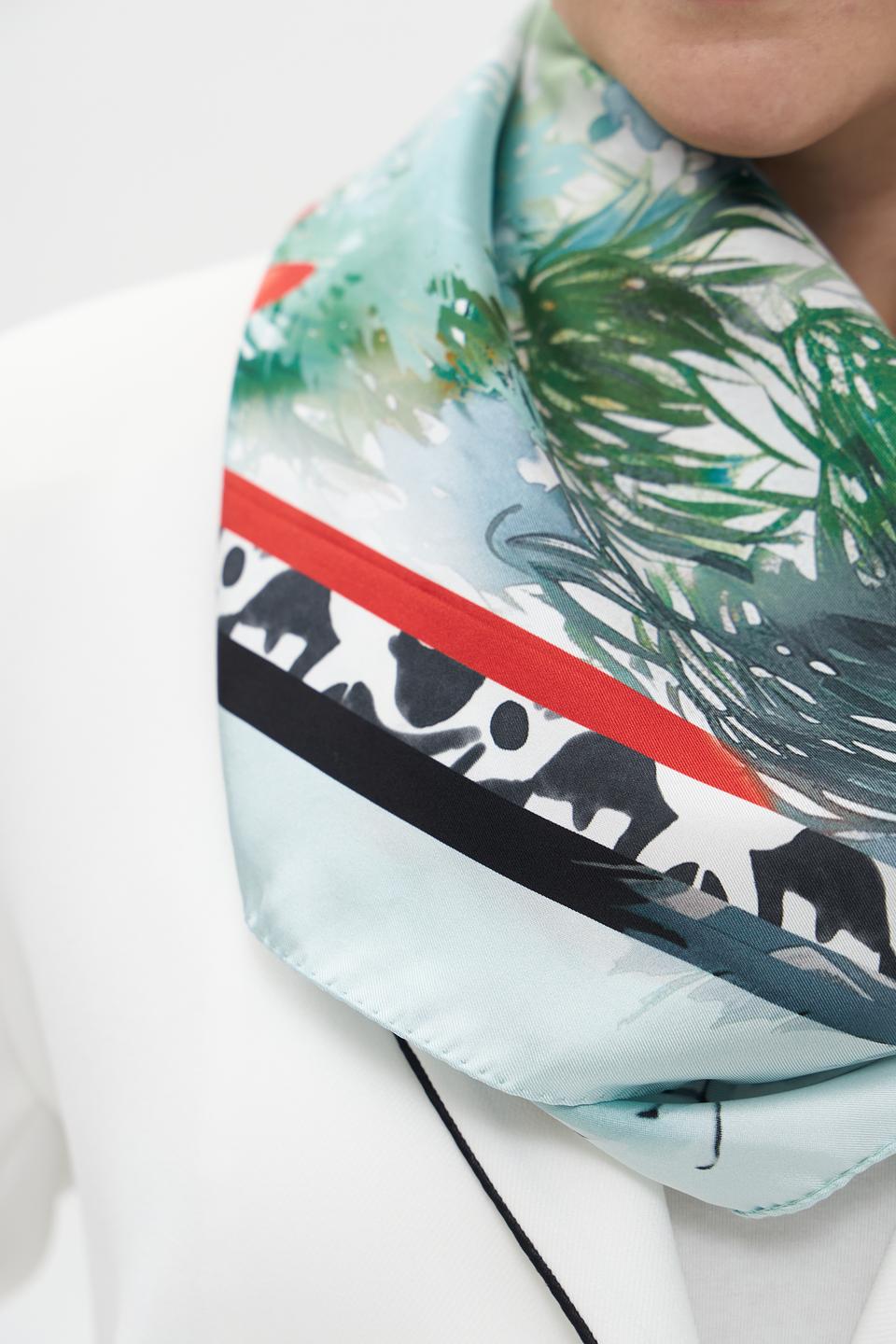 Платок Marc Cain с принтом