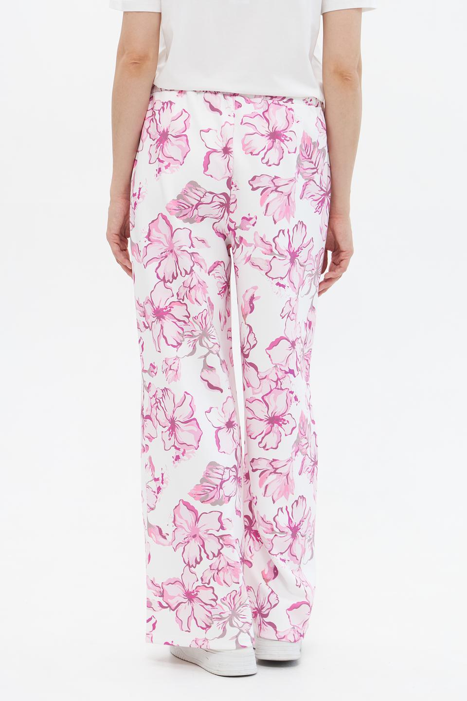 Брюки Monari с цветочным принтом