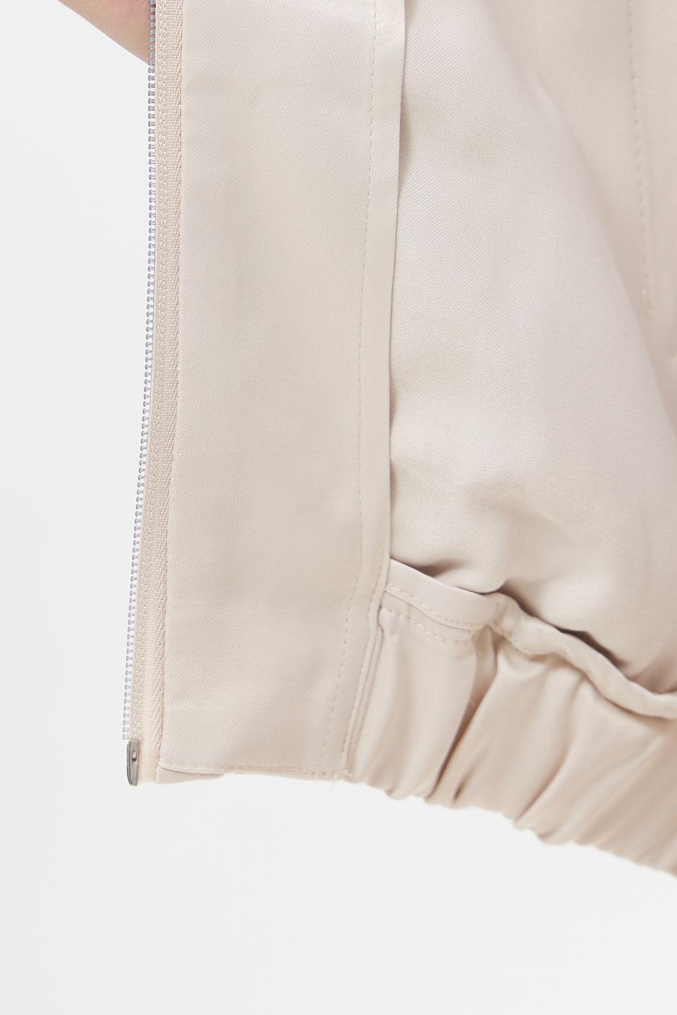 Бомбер MORE and MORE бежевый