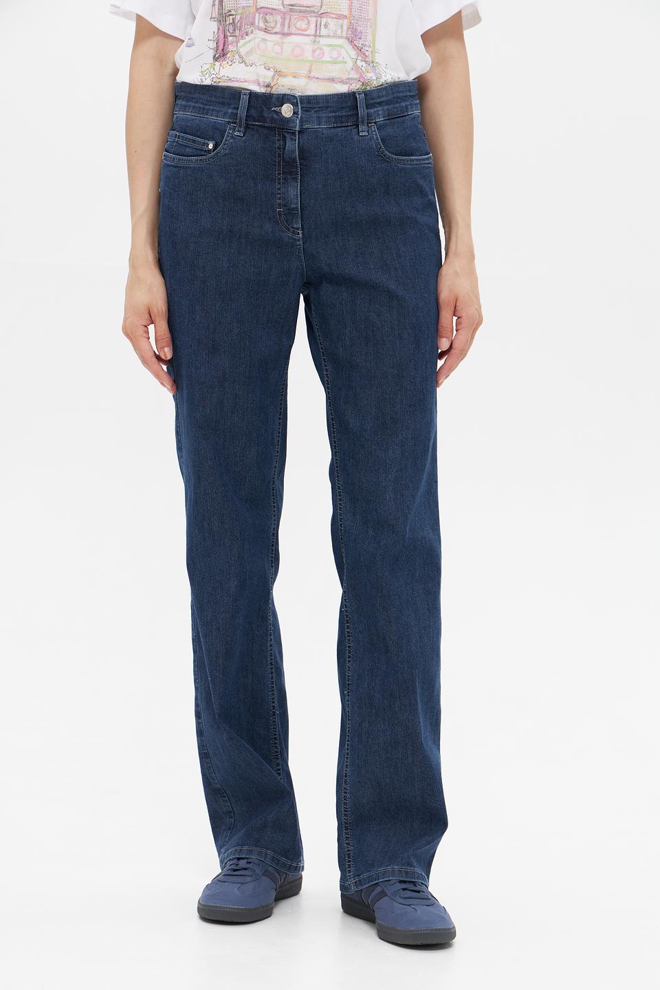 Джинсы ZRS прямого кроя синие
