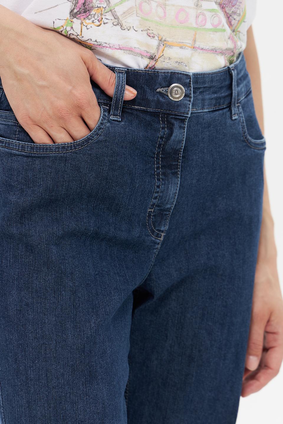 Джинсы ZRS прямого кроя синие