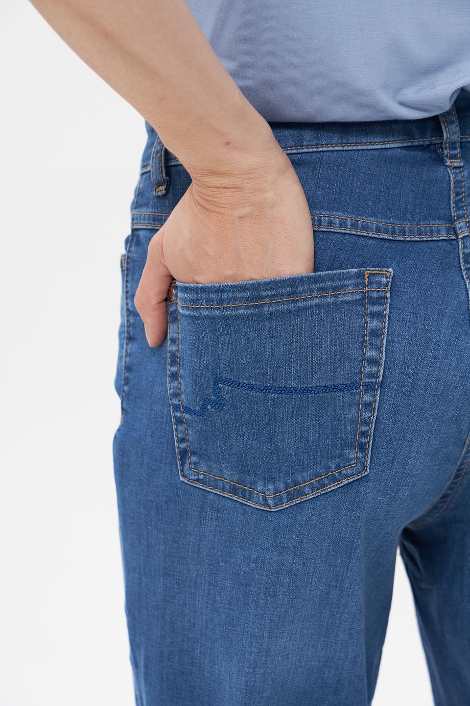 Джинсы ZRS прямого кроя синие