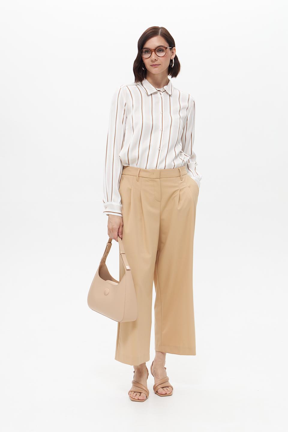 Капри Gardeur бежевые