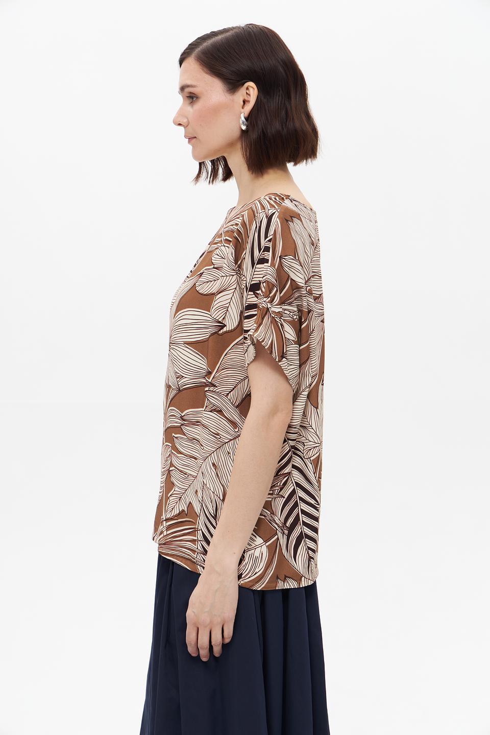 Блузка UNQ с принтом