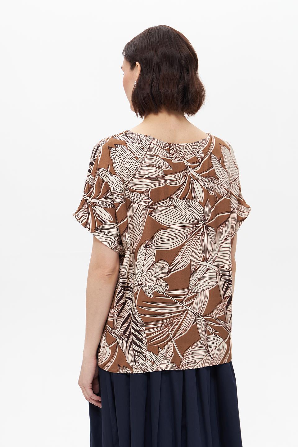 Блузка UNQ с принтом