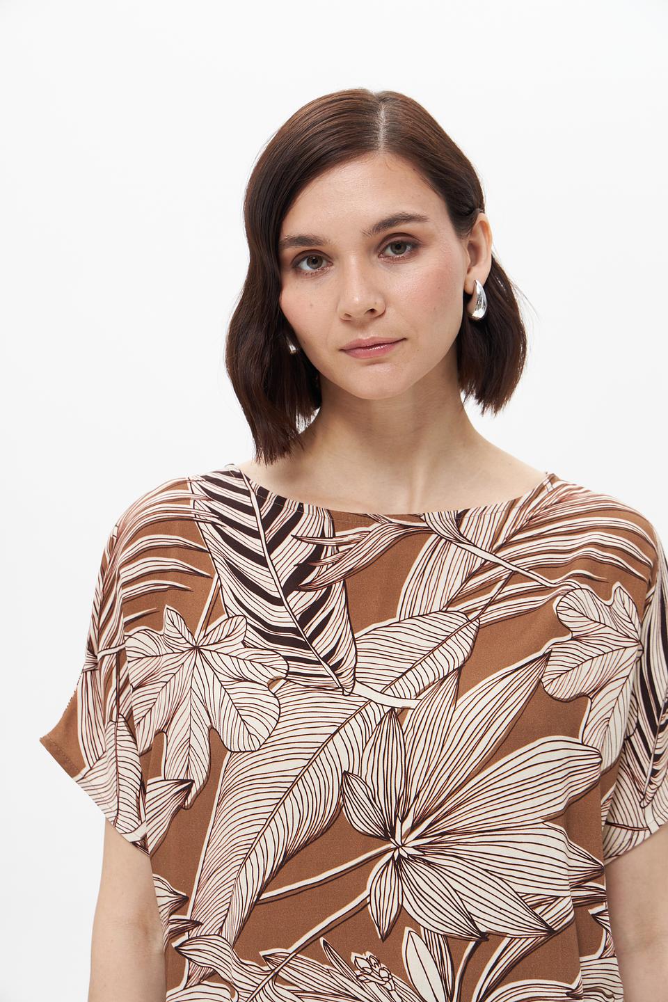 Блузка UNQ с принтом