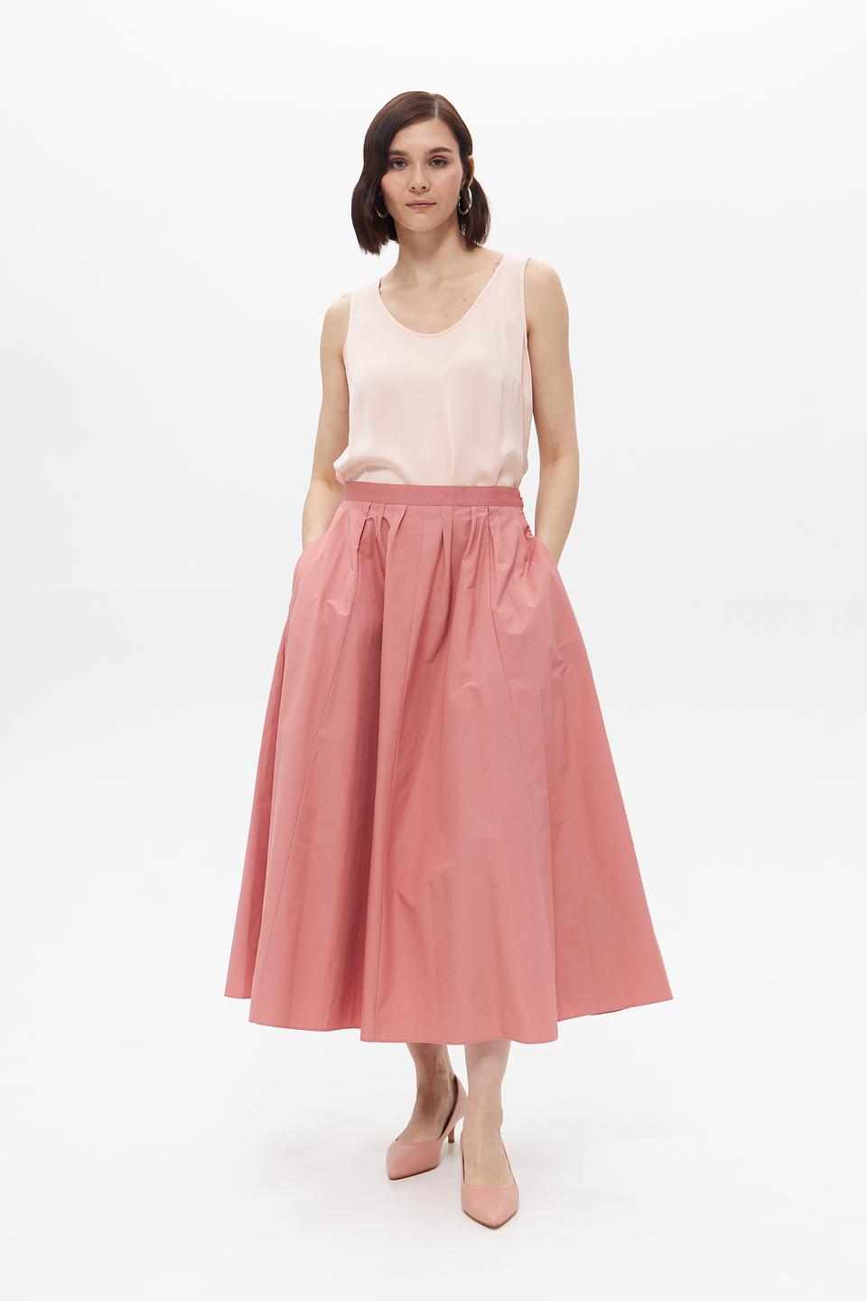 Топ Oui женский пудровый