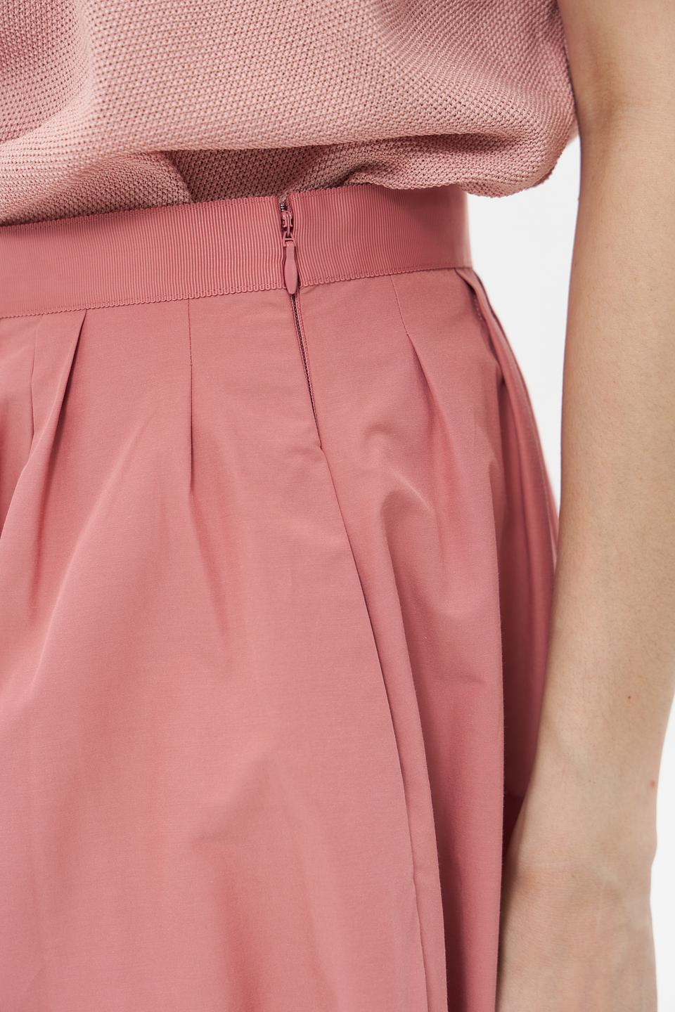 Юбка-солнце Oui персиковая