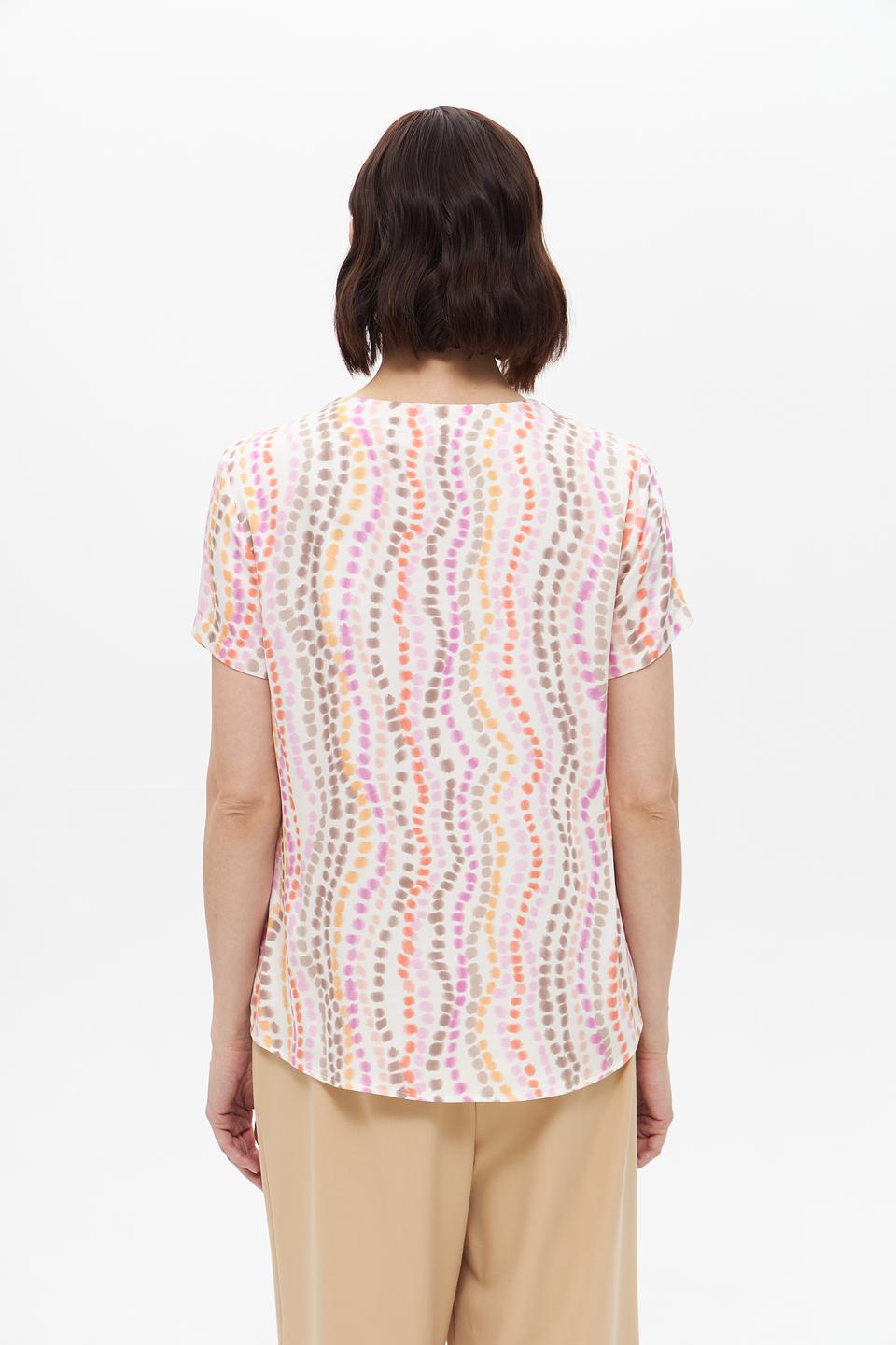 Блуза Bianca с принтом