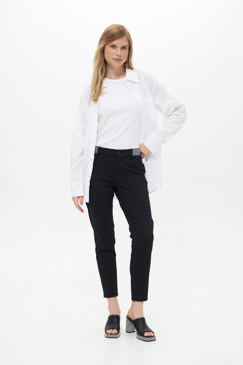 Брюки Angels чёрные с поясом