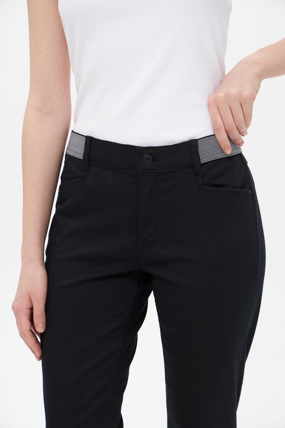 Брюки Angels чёрные с поясом