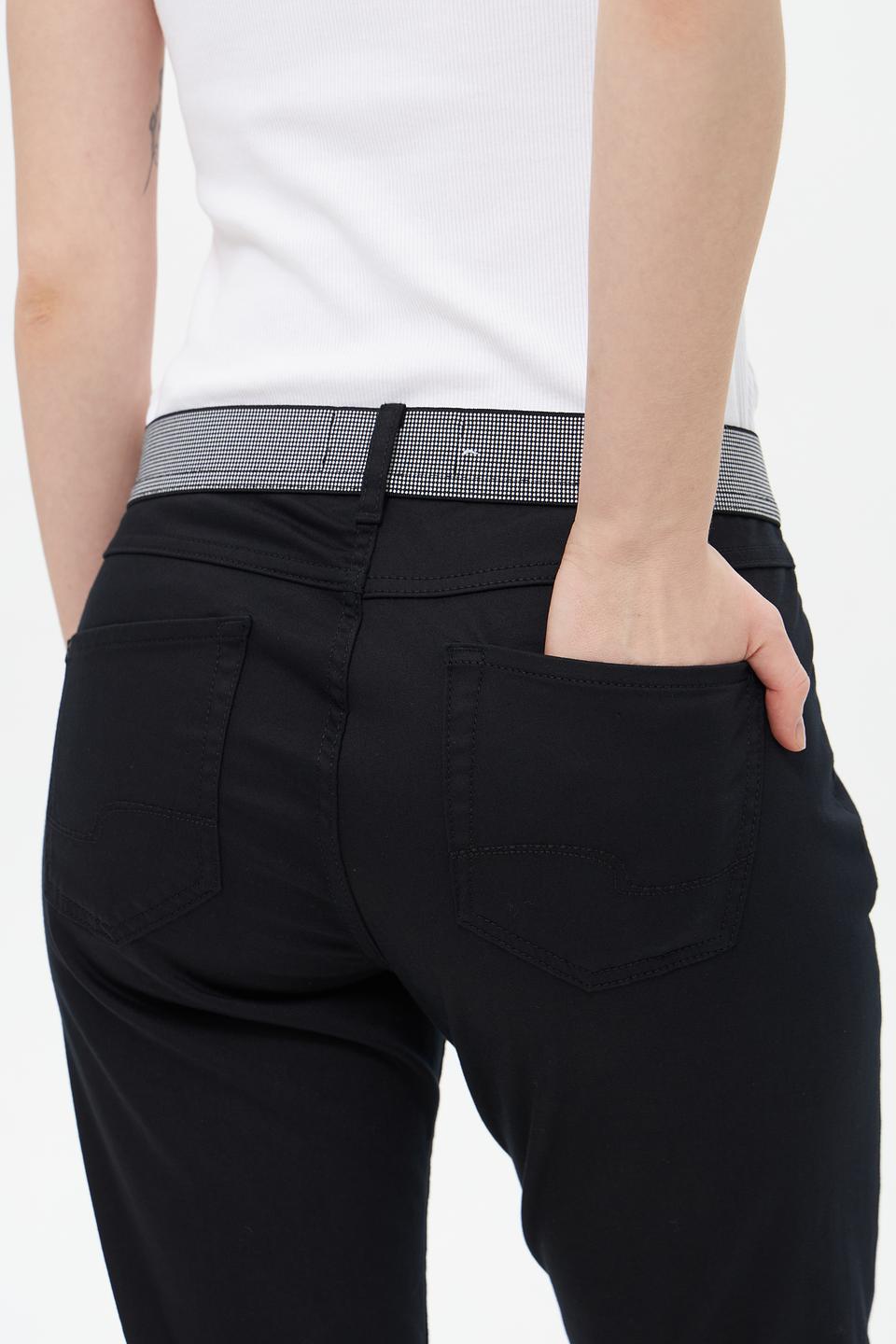 Брюки Angels чёрные с поясом