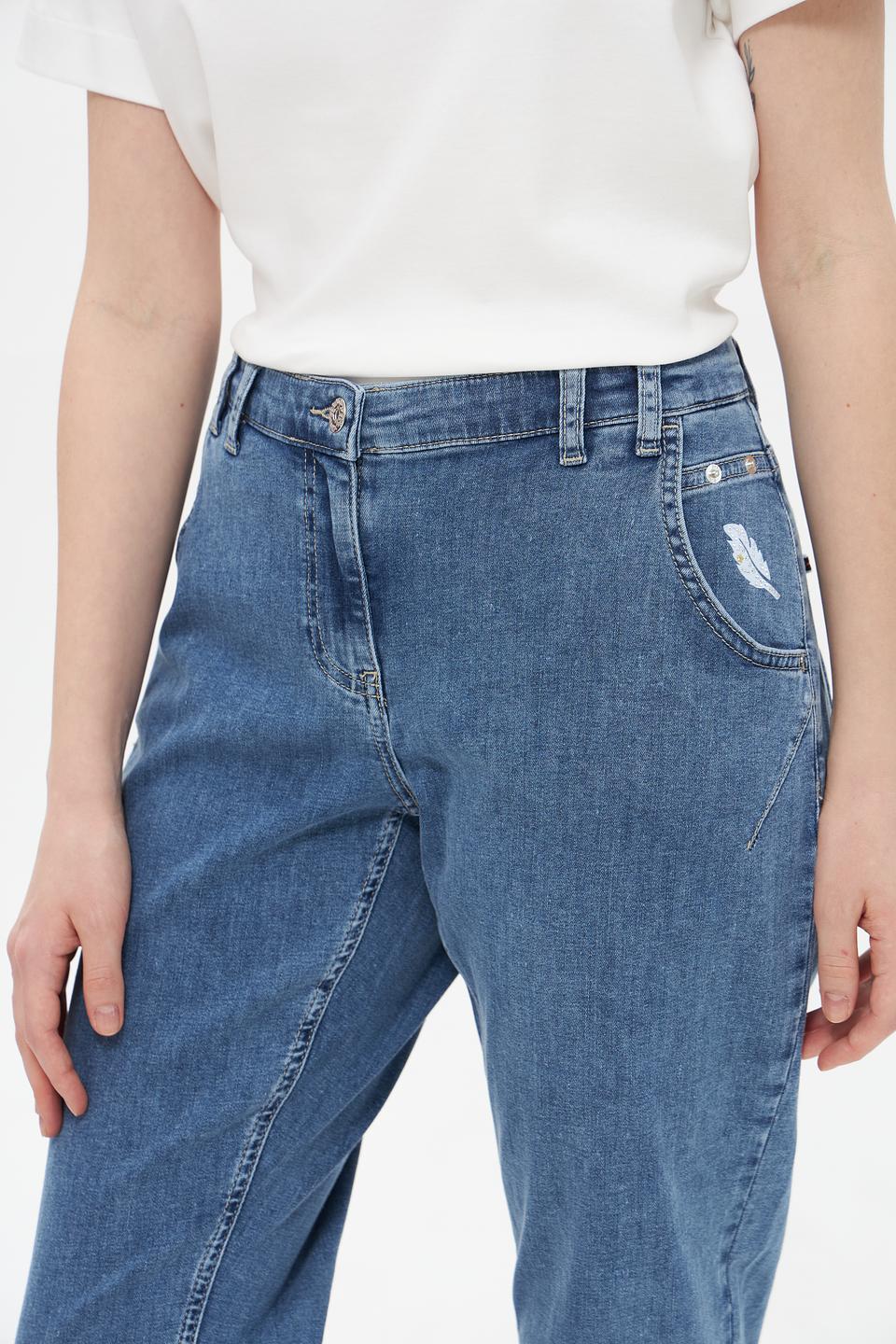 Джинсы Ppep. с высокой посадкой