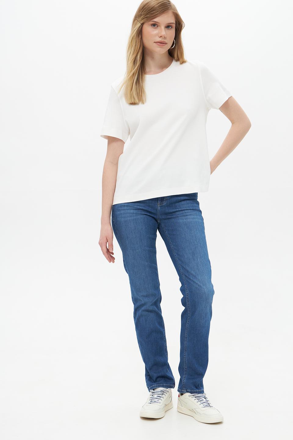 Джинсы Angels прямые синие