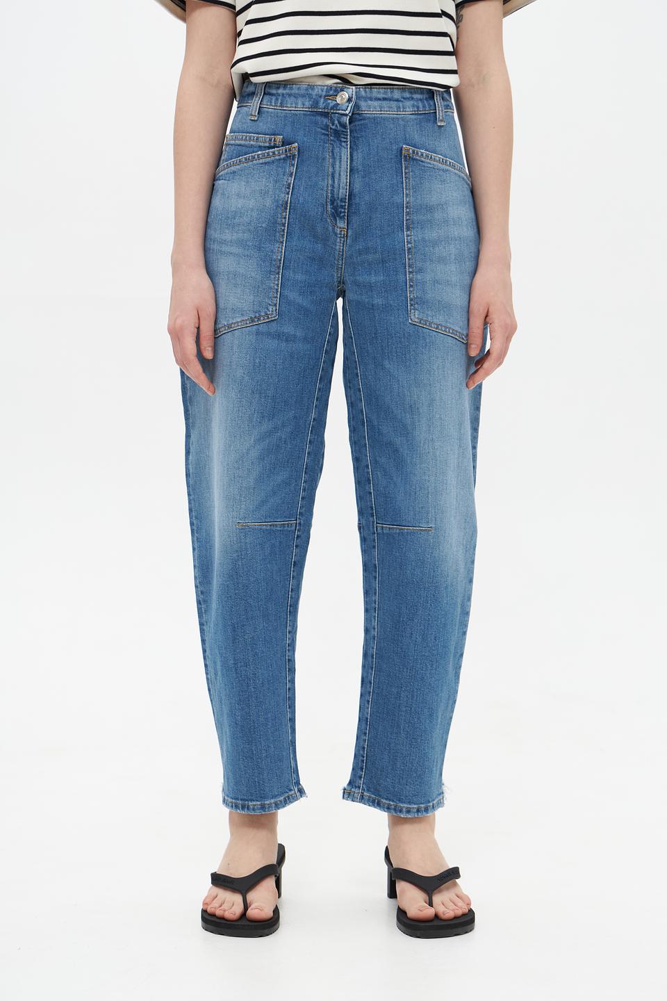 Джинсы Cambio с накладными карманами