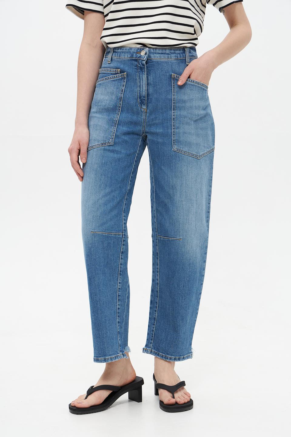 Джинсы Cambio с накладными карманами