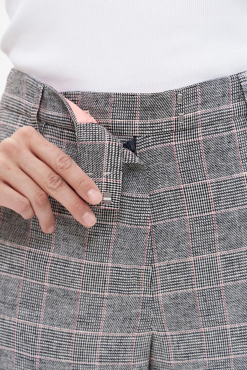 Брюки клёш Gerry Weber в клетку