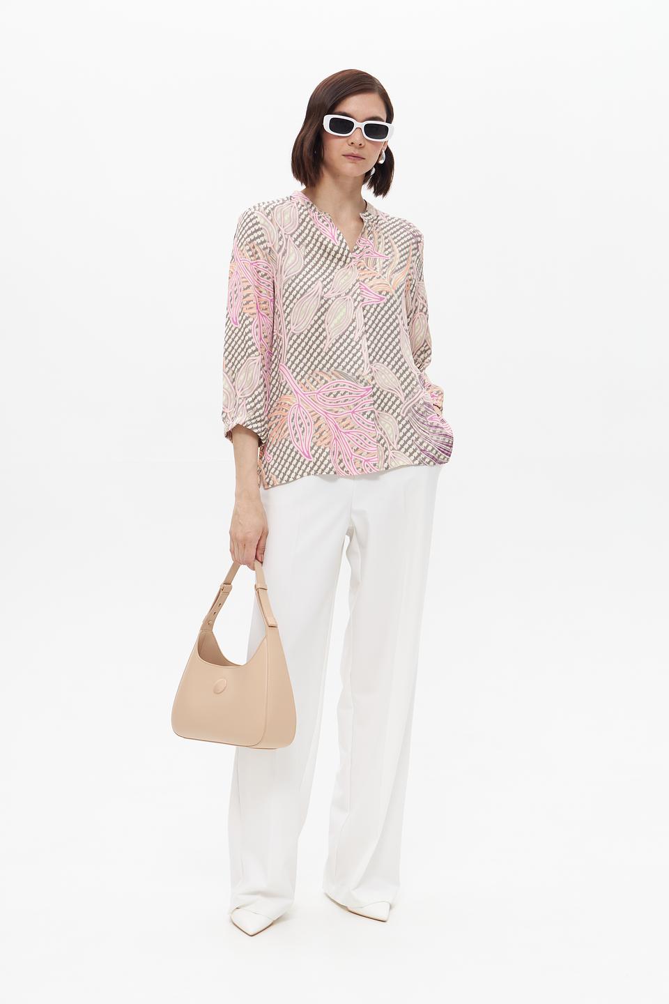 Блуза Bianca с принтом