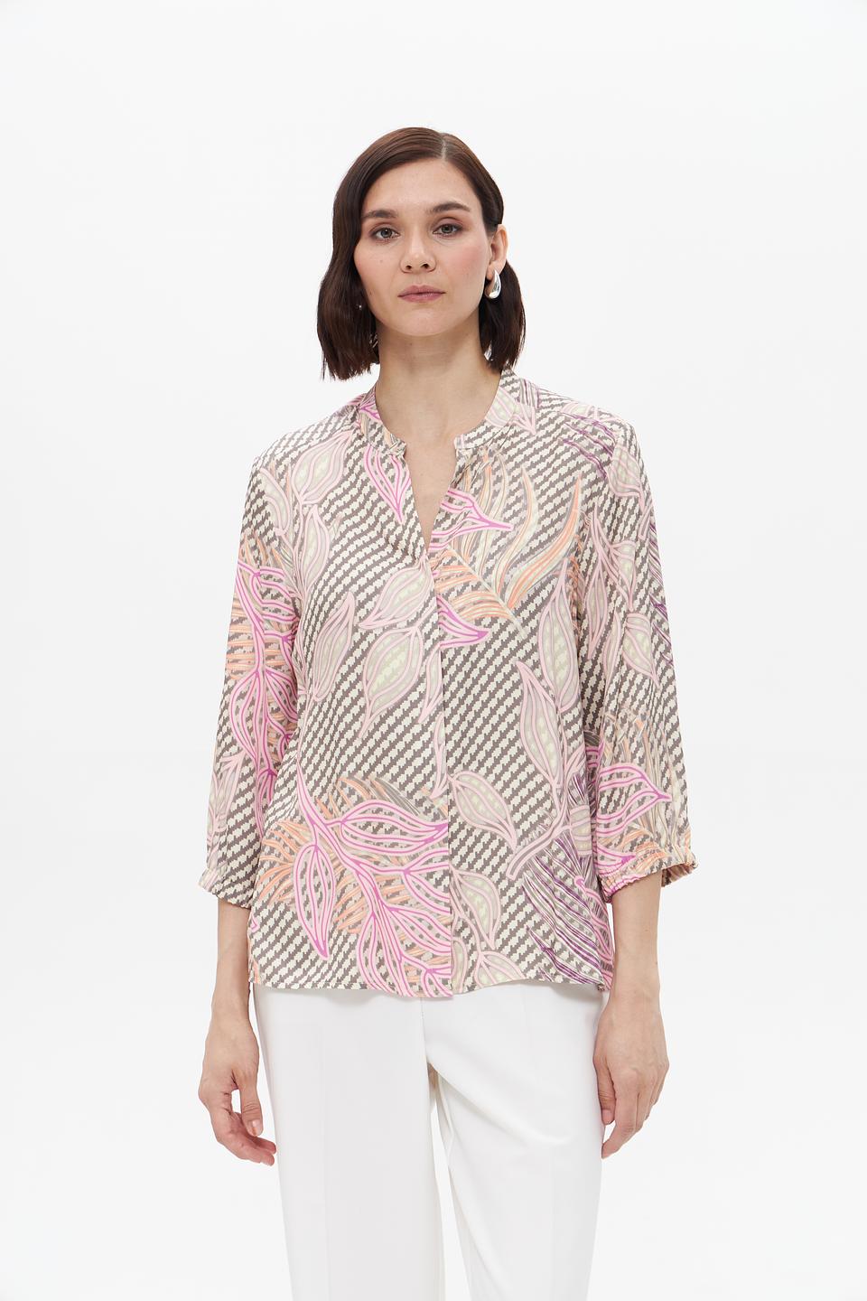 Блуза Bianca с принтом