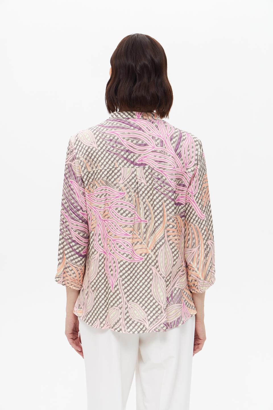 Блуза Bianca с принтом