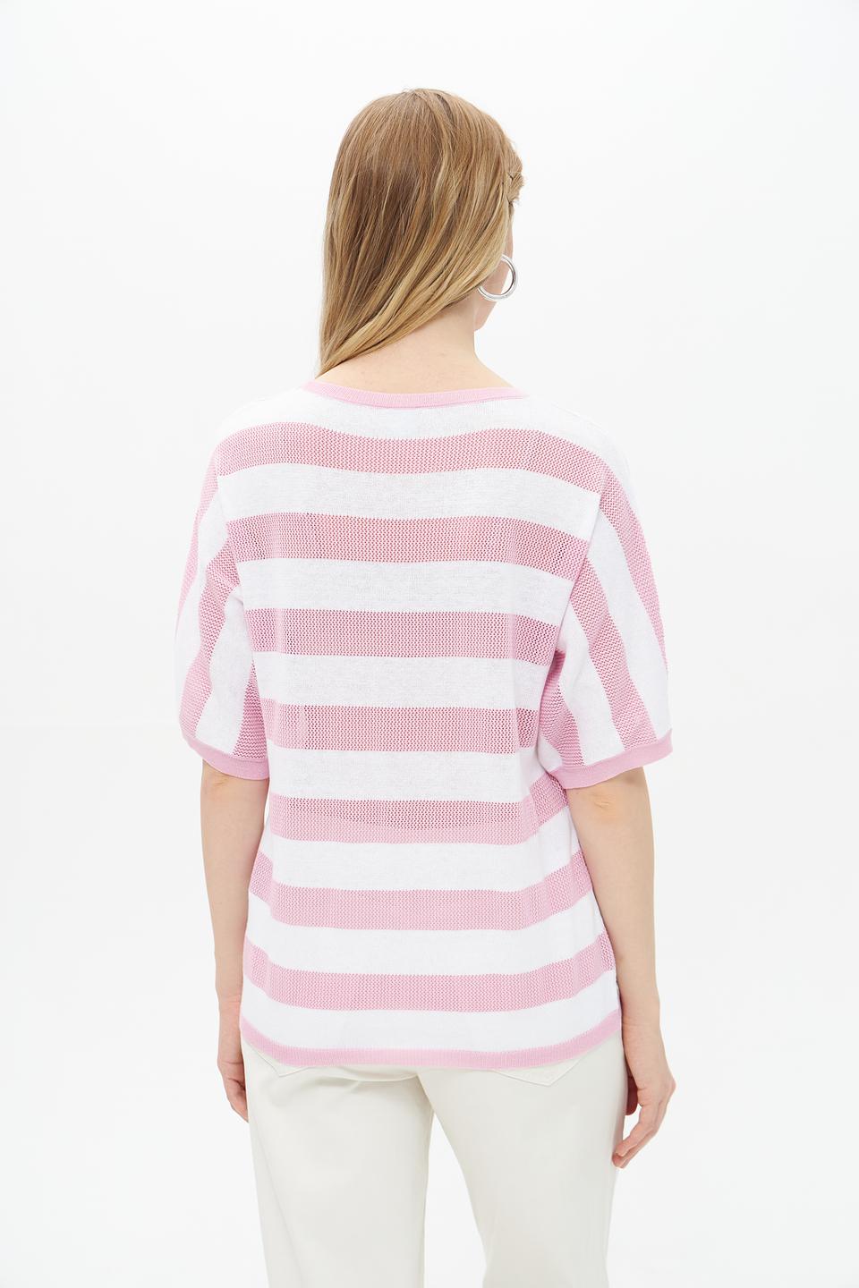 Пуловер Rabe collection в полоску