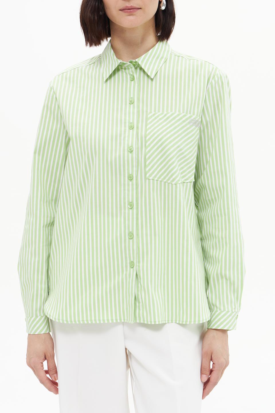 Блузка Betty Barclay в полоску лайм