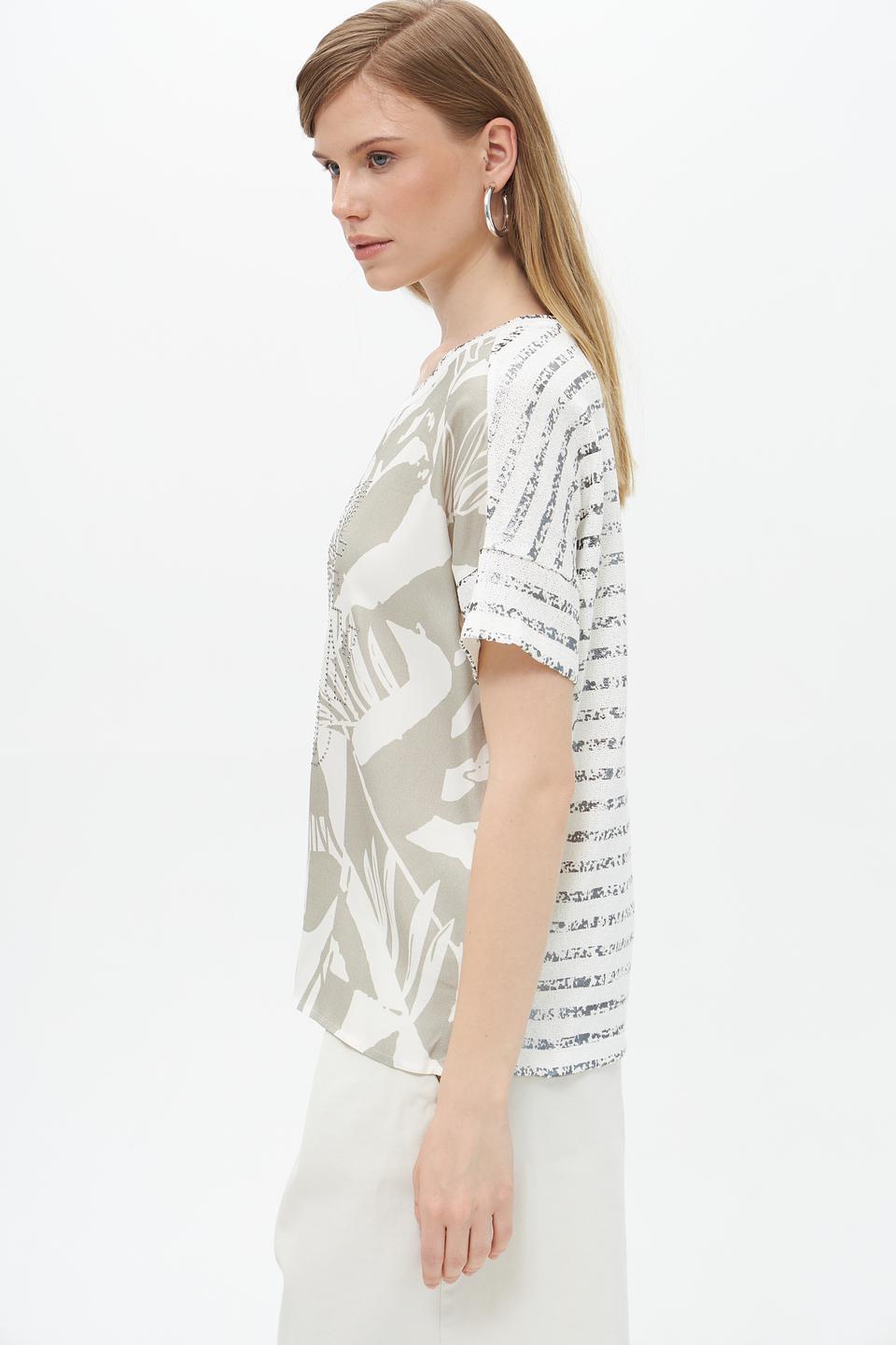 Блуза Lecomte с принтом