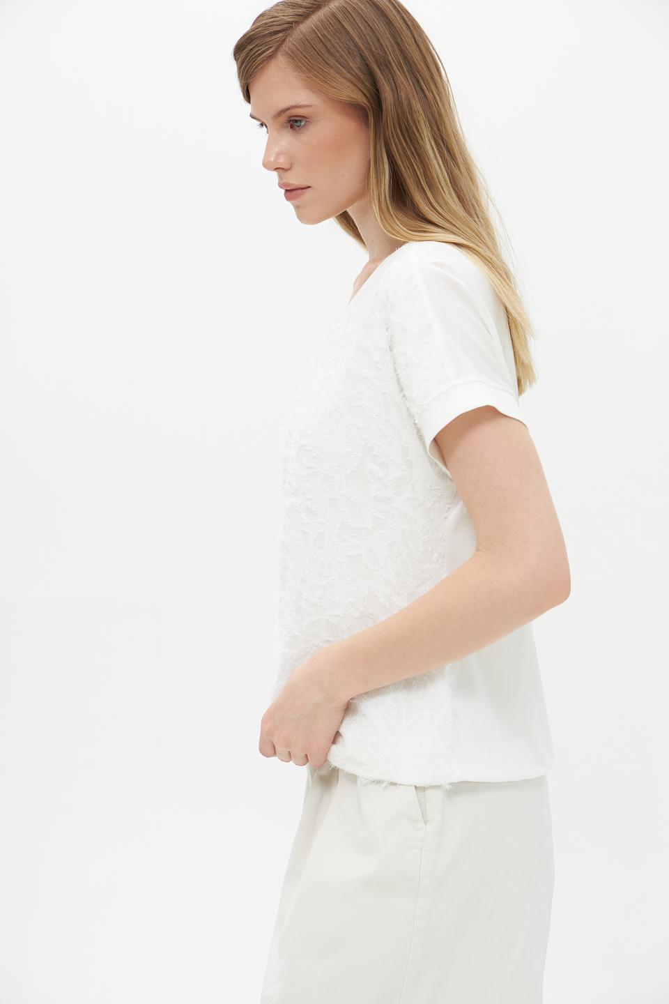 Блуза Lecomte с текстурой