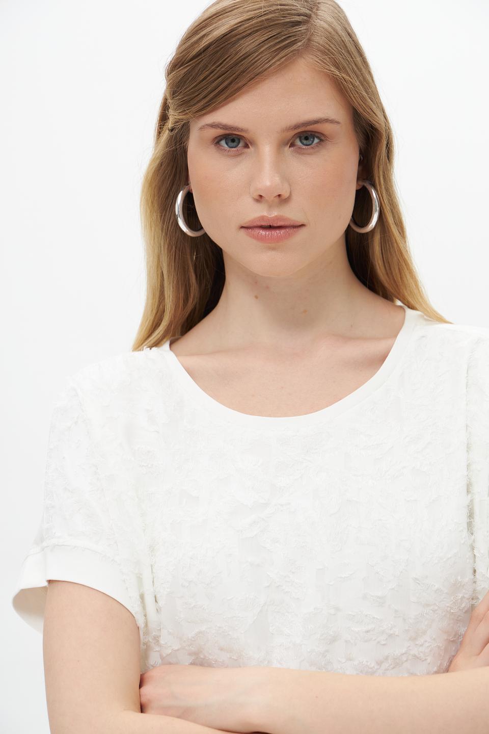 Блуза Lecomte с текстурой