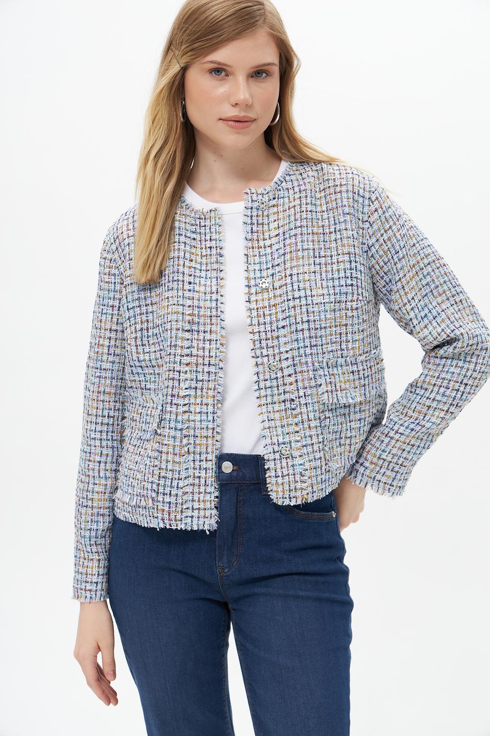 Жакет Lecomte в клетку