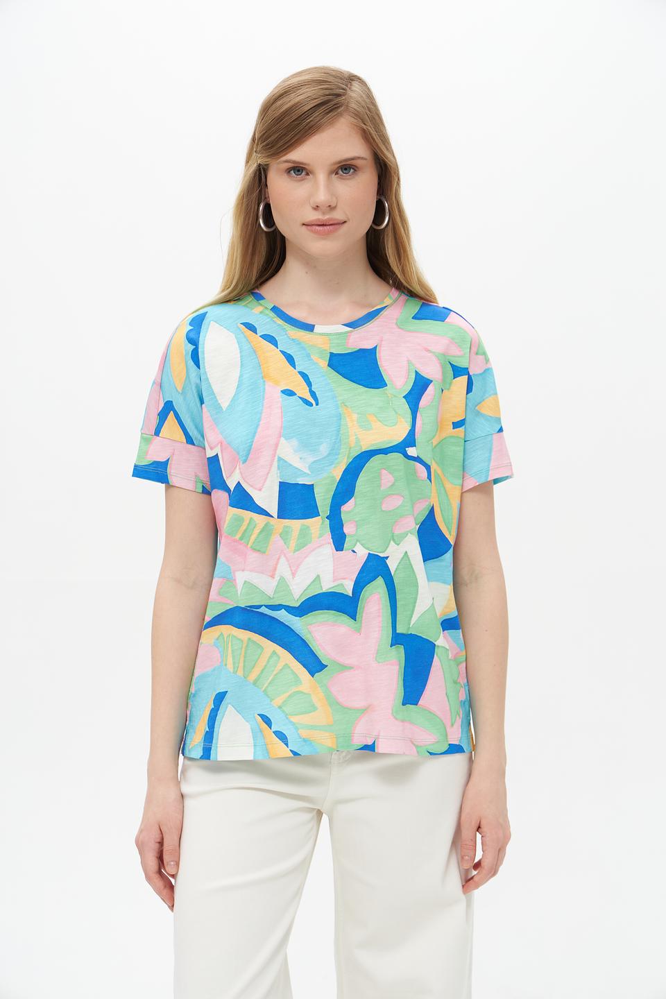 Футболка Lecomte с принтом