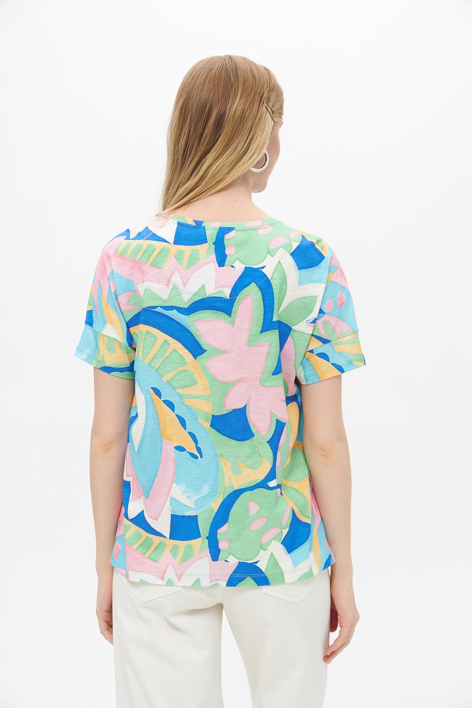 Футболка Lecomte с принтом