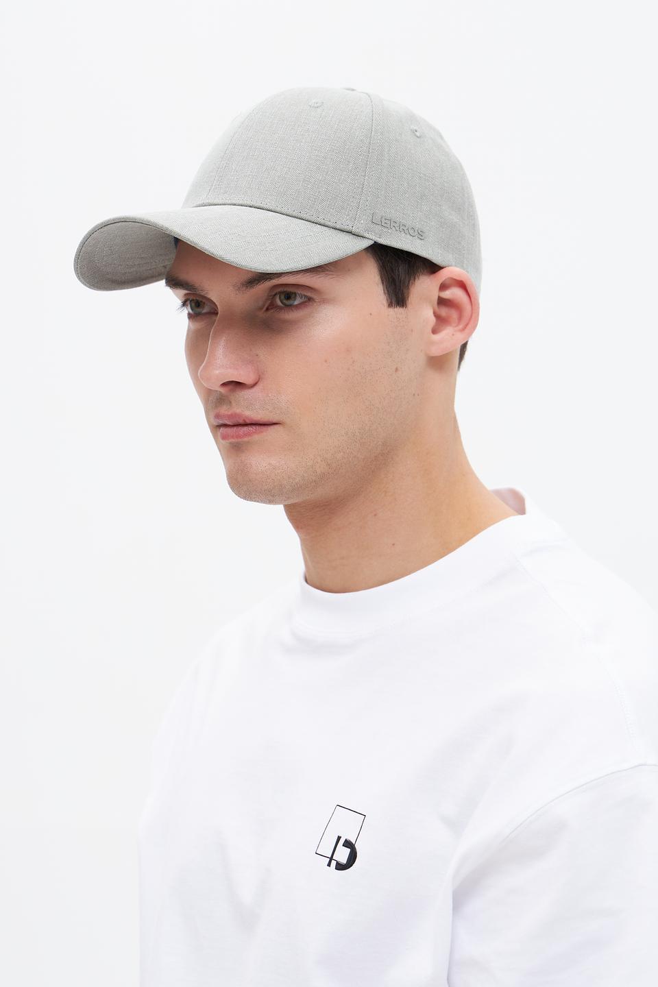 Бейсболка Lerros серый