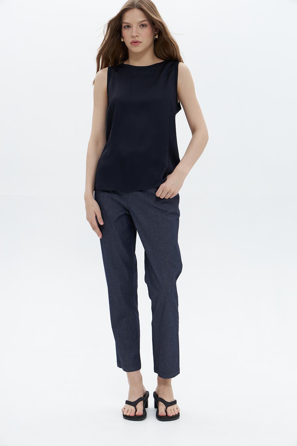 Топ Cinque женский тёмно-синий