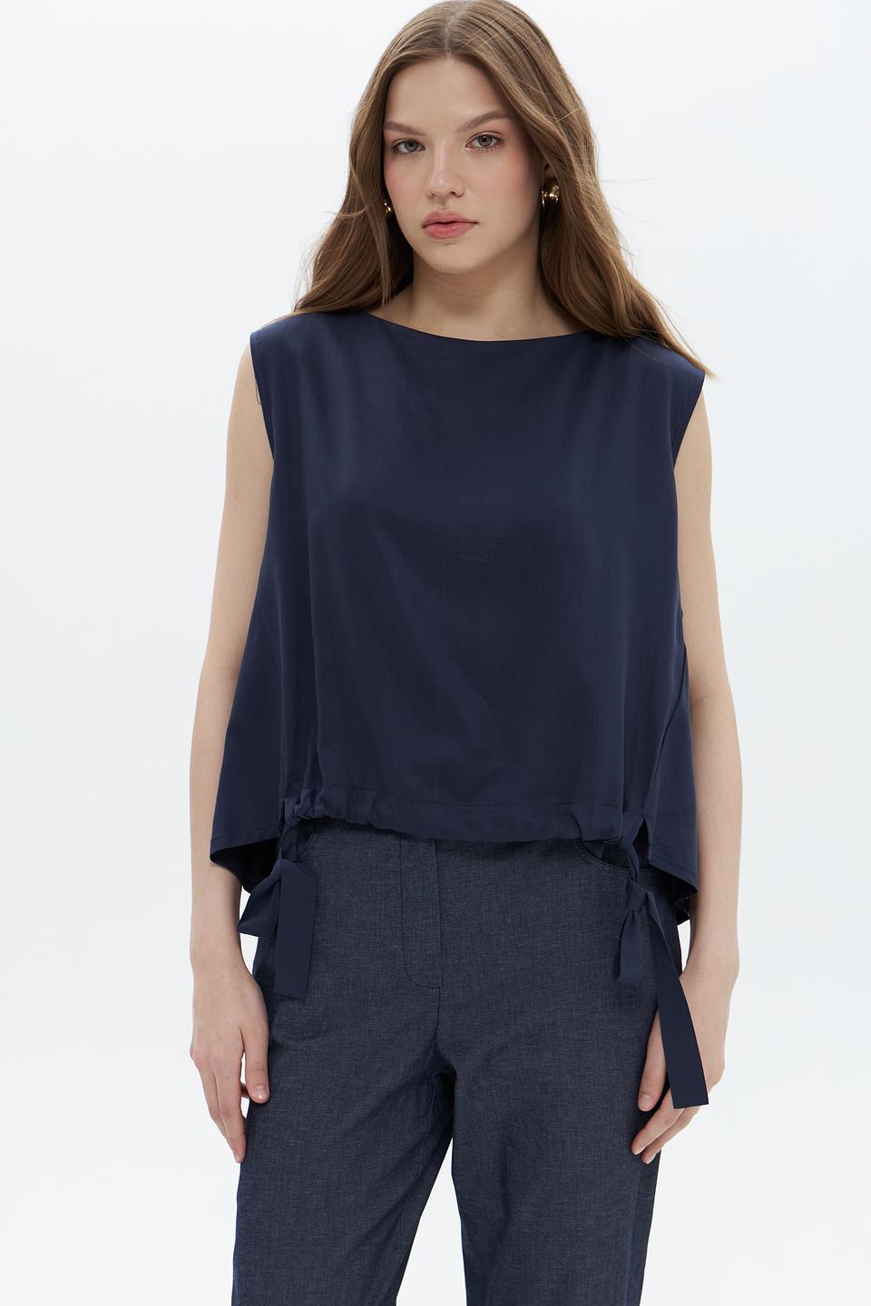 Топ Croche с завязками