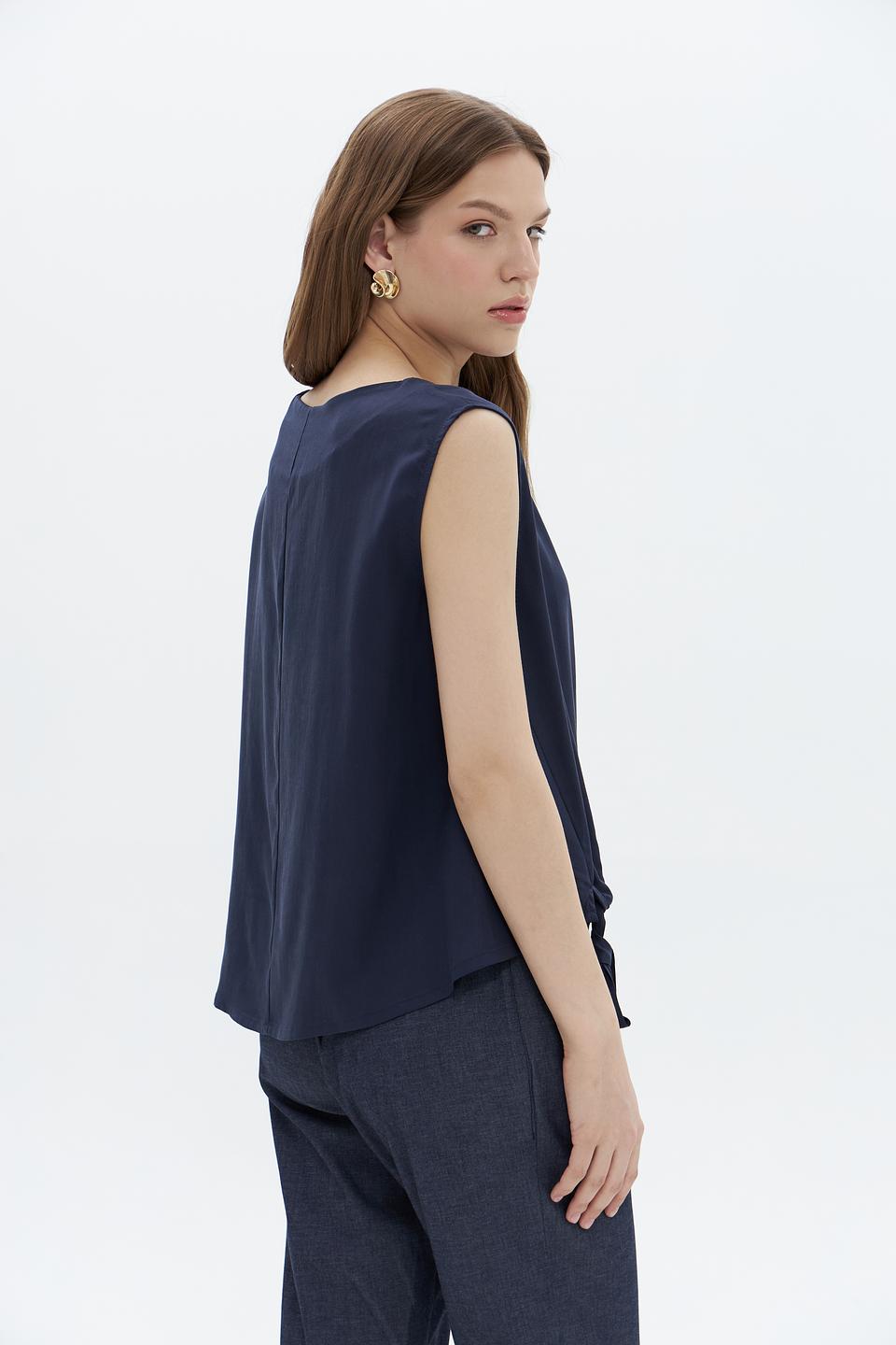 Топ Croche с завязками