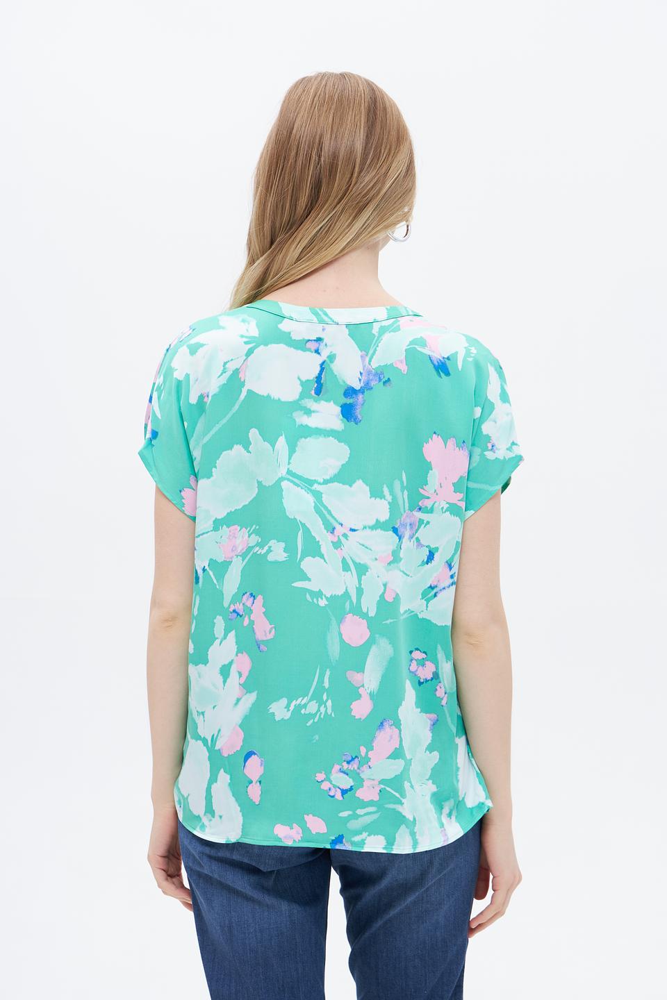 Блуза Taifun с цветочным принтом