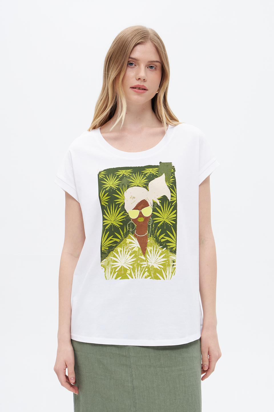 Футболка Oui с принтом