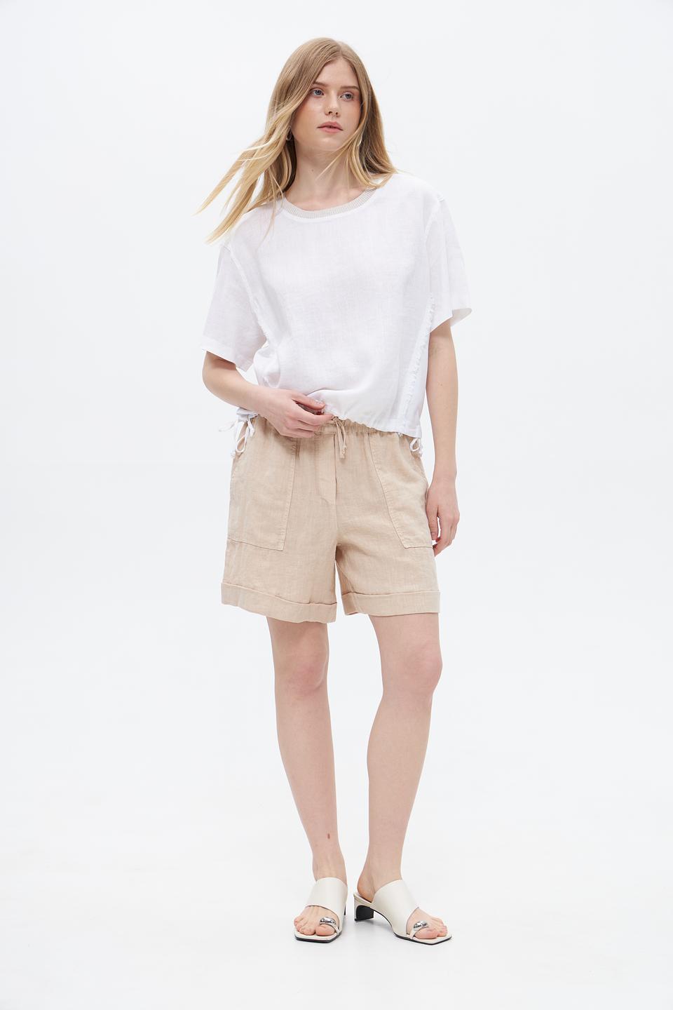 Шорты Marc Aurel бежевые