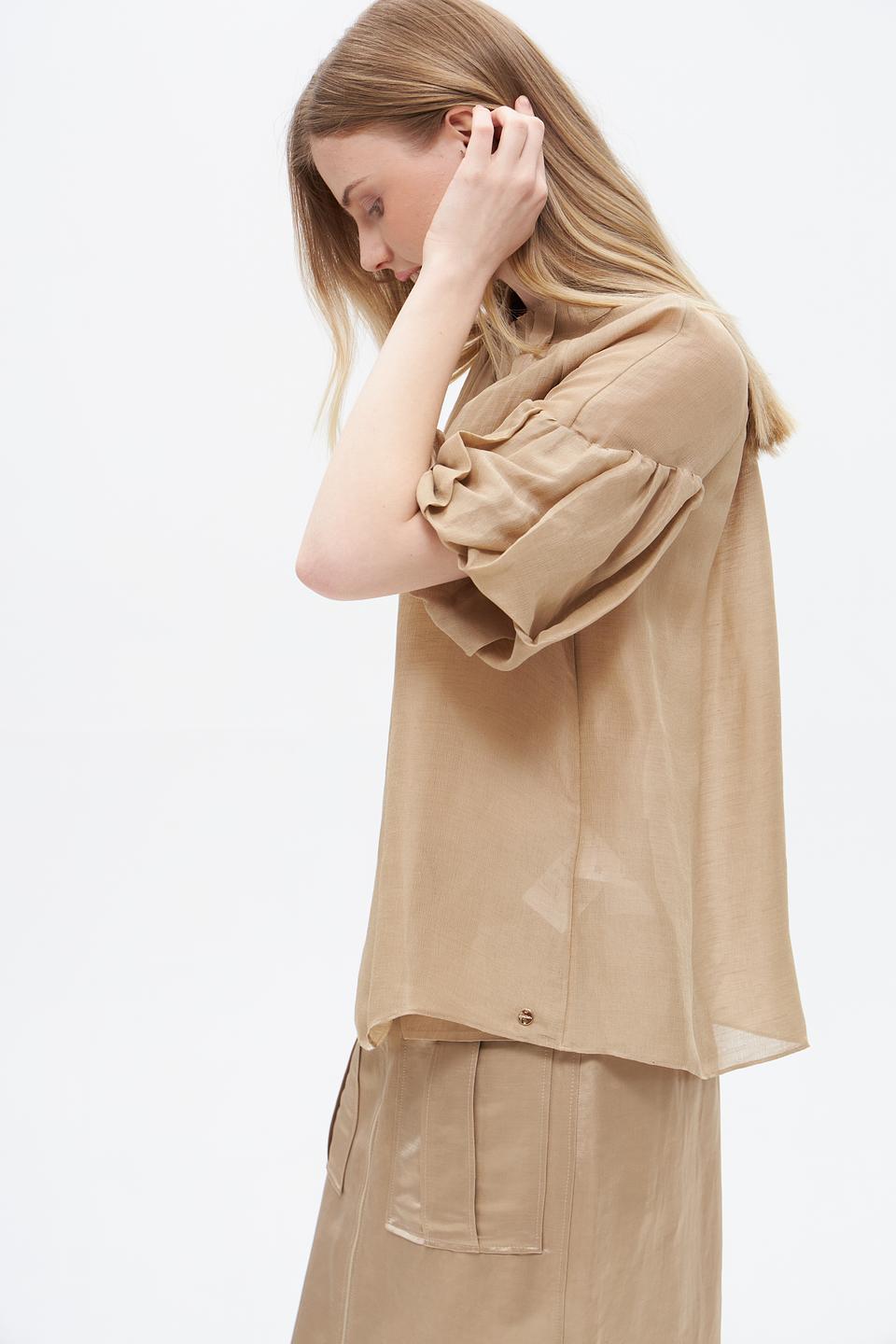 Блуза Marc Cain с рукавами-фонариками