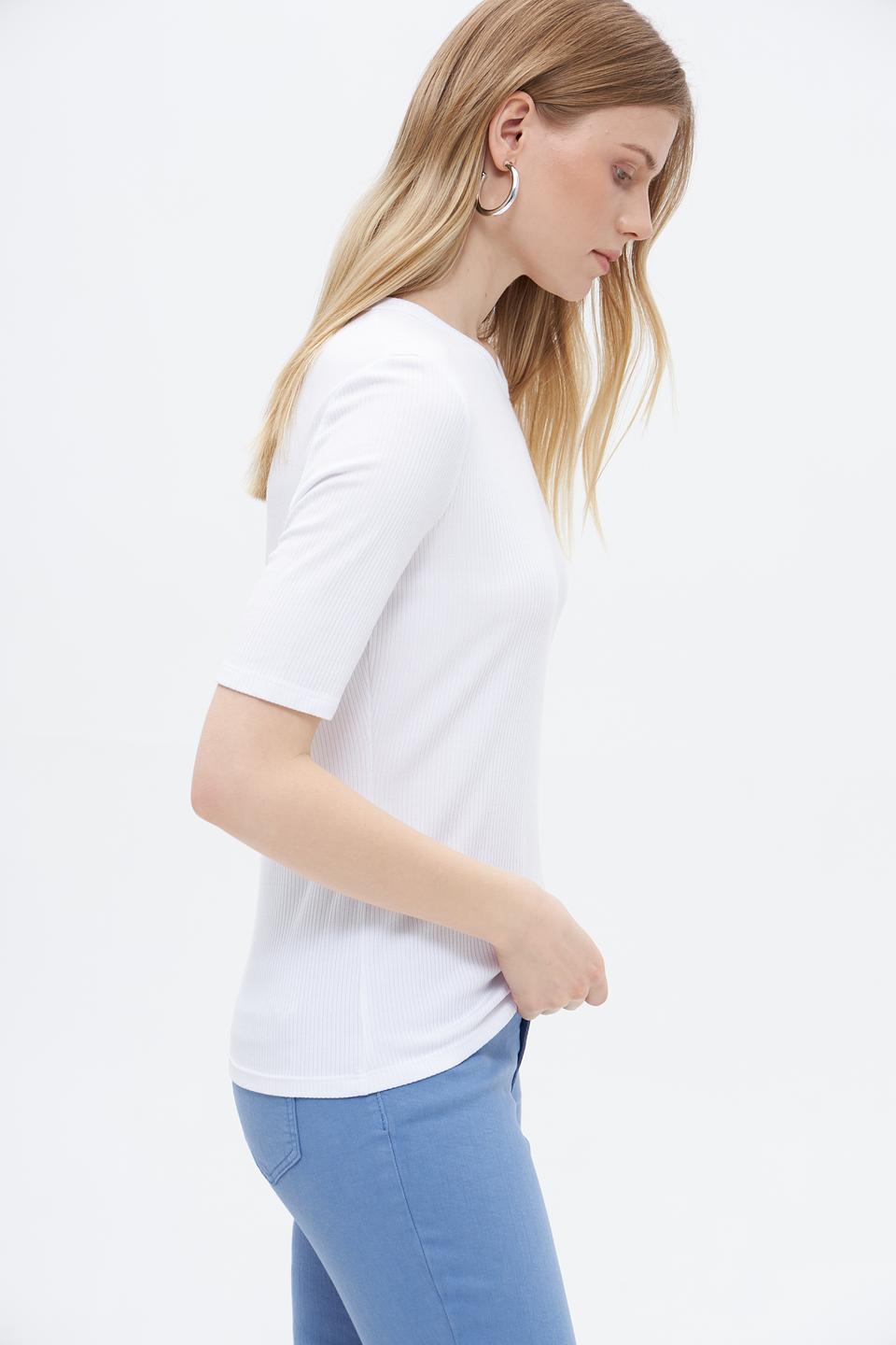 Футболка Oui женская белая