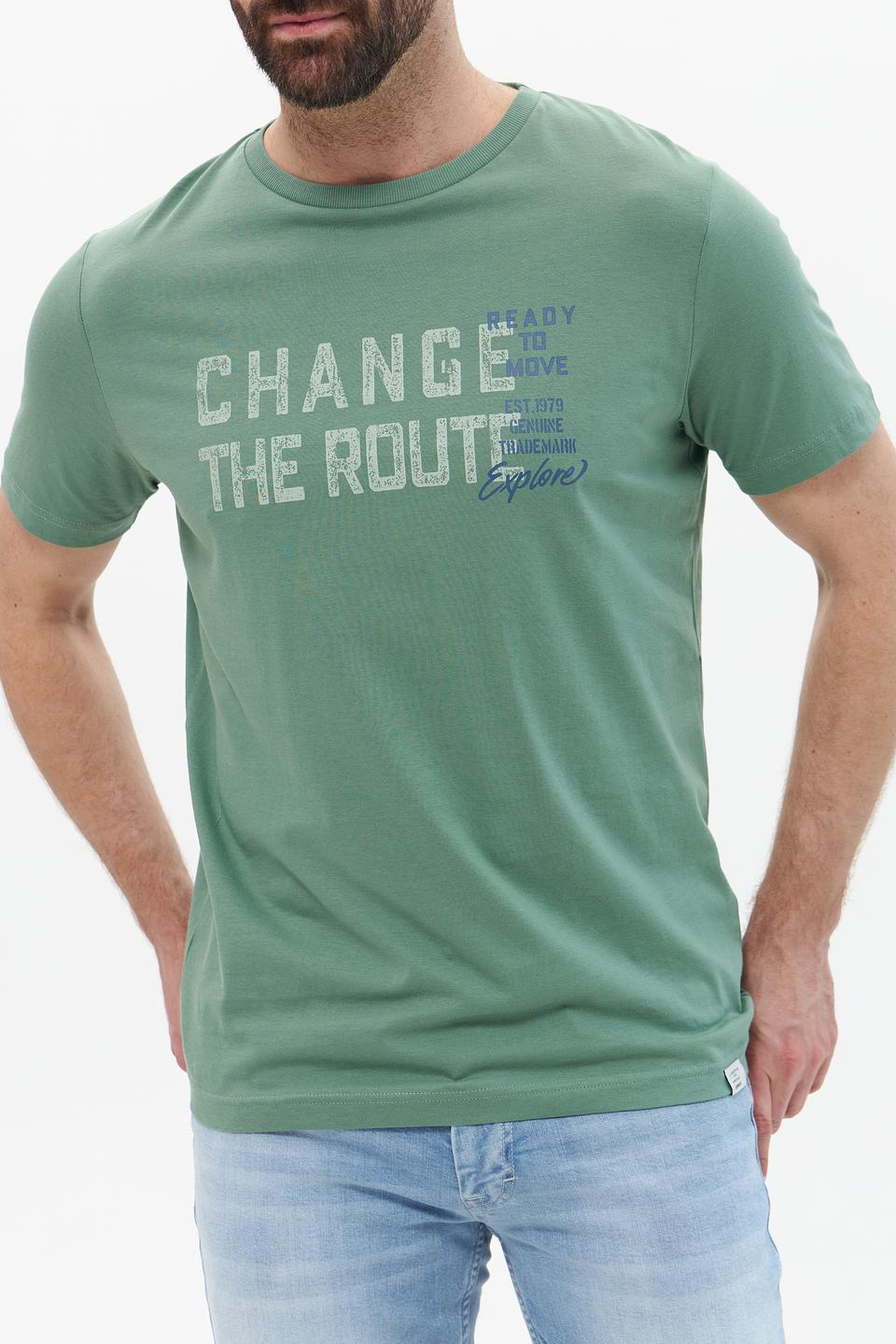 Футболка Lerros с принтом хаки