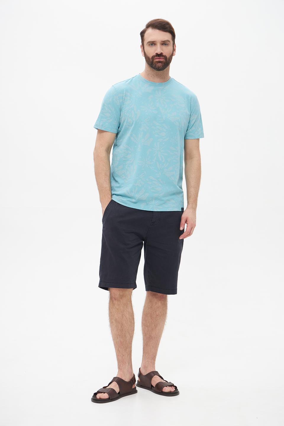 Футболка Lerros с принтом бирюзовый