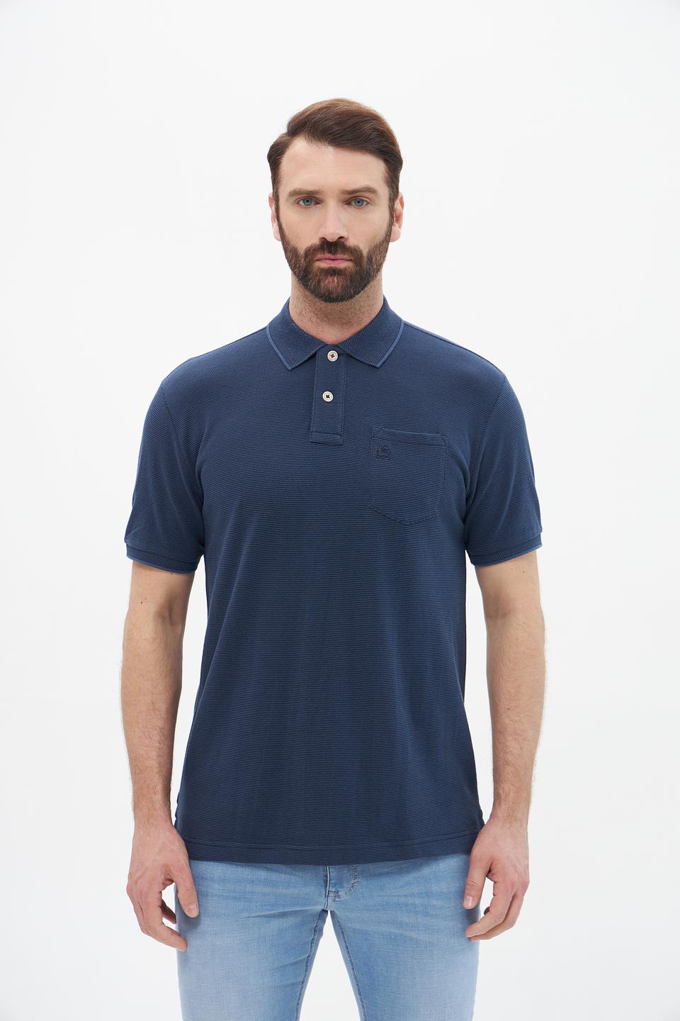 Поло Lerros men темно-синее