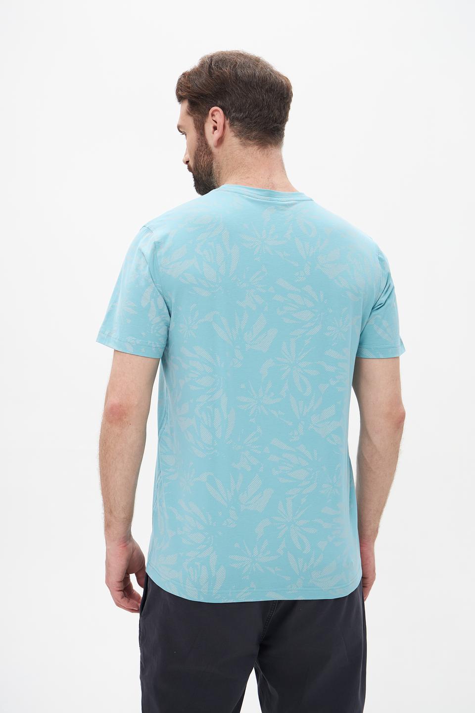 Футболка Lerros с принтом бирюзовый