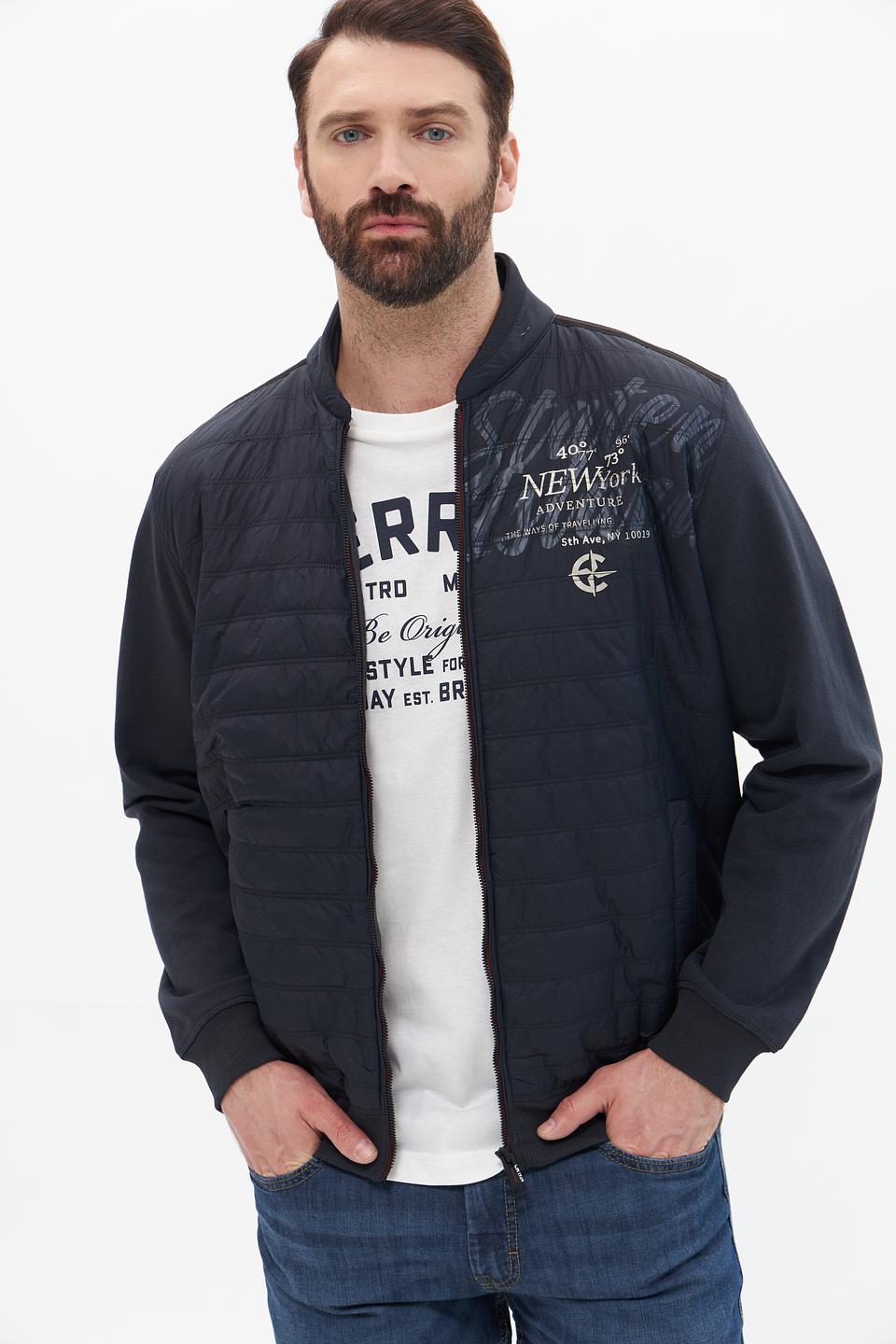 Кардиган Casa Moda стеганый синий